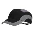 Casquette anti-heurt Hardcap A1+™ Visière courte 5 cm noir/gris JSP 0181241 photo du produit