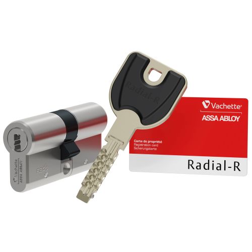 Cylindre profil européen RADIAL-R A2P*** débrayable 32 x 32 mm 4 clés OC VACHETTE 29198000 photo du produit Secondaire 5 L