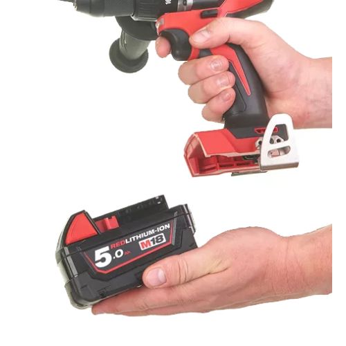 Perceuse à percussion 18V M18 BLPD2-0X (sans batterie ni chargeur) + coffret HD-Box - MILWAUKEE TOOL - 4933464516 pas cher Secondaire 7 L