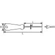 Tournevis bi-matière Fente mécanicien 8x150mm - SAM OUTILLAGE - TA-8M150 pas cher Secondaire 1 S