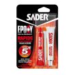 Colle bi-composante Epoxy rapide 2x15ml - SADER - 30621065 pas cher