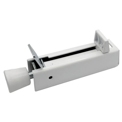 Cale-porte &agrave; p&eacute;dale pour porte lourde 60kg verni blanc - IBFM - 238 pas cher