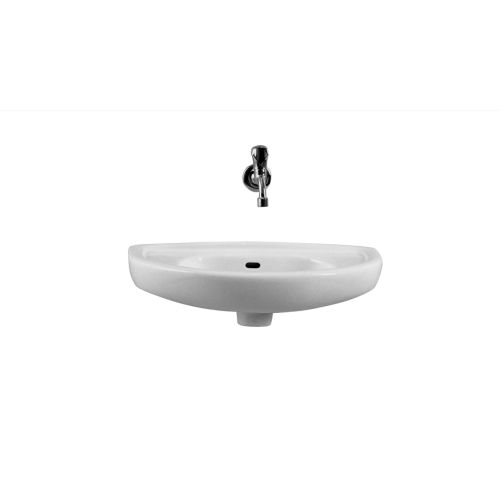 Lave-mains ARKITEKT 53x26cm étroit avec trop plein - VITRA - 6024L003-1551 pas cher