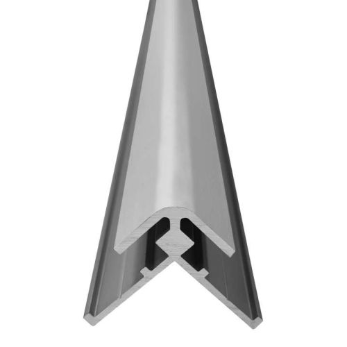 Profilé liaison angle Vipanel 90° extérieur argent mat ROTH 1420000326 photo du produit Principale L