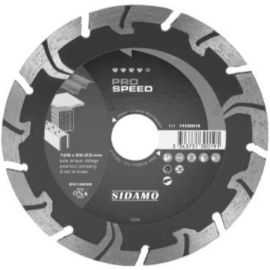 Disque diamant Sidamo prospeed 125 mm couverture tuile pav&eacute; b&eacute;ton - 11130019 pas cher Principale M