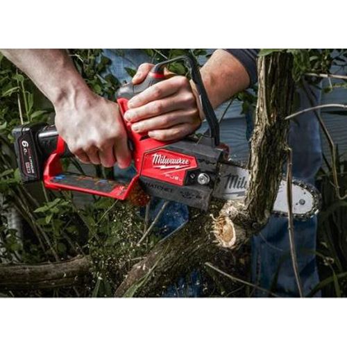 Tronçonneuse d'élagage 12 V M12 FHS-602X + 2 batteries 6 Ah + chargeur en coffret HD BOX MILWAUKEE 4933472212 photo du produit Secondaire 6 L