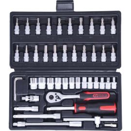 Coffret de douilles et accessoires 1/4 '' Ks Tools 46 pièces - 911.0646 photo du produit Principale M