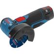 Meuleuse d'angle 12 V GWS 12V-76 + 2 batteries 3 Ah + chargeur + L-BOXX BOSCH 06019F200B photo du produit Secondaire 1 S