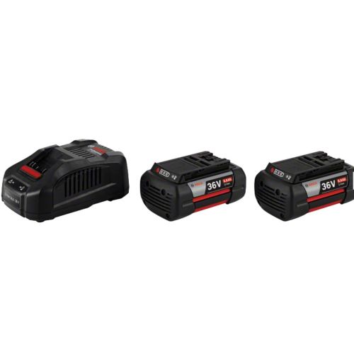 Pack de 2 batteries 36V 6Ah GBA + chargeur GAL 3680CV BOSCH 1600A00L1U photo du produit