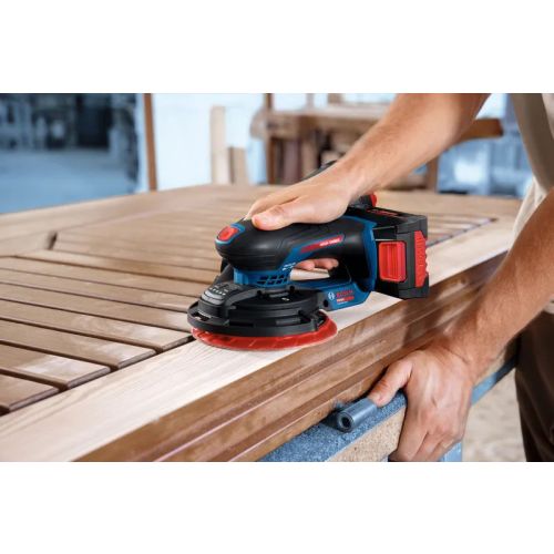 Ponceuse excentrique 18V EXEX18V-150-5 (sans batterie ni chargeur) + coffret L-BOXX - BOSCH EXPERT - 0601372900 pas cher Secondaire 5 L