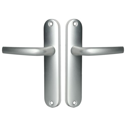 Ensemble sur plaques SANYA HOME EA165 bec de cane finition argent photo du produit