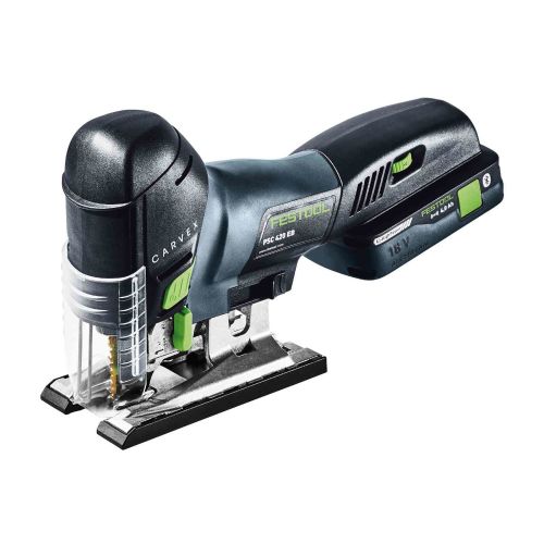 Scie sauteuse 18V CARVEX PSC 420 HPC 4,0 EBI-Set + 1 batterie 4 Ah + chargeur en coffret SYSTAINER SYS 3 - FESTOOL - 576523 pas cher Secondaire 1 L