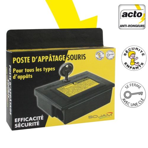 Poste d'appatage souris tous types d'appâts ACTO RONGEURS POST2 photo du produit Secondaire 2 L