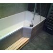 Baignoire bain douche NÉO 160 x 90 tête à droite avec pieds - JACOB DELAFON E6D000R-00 photo du produit Secondaire 1 S
