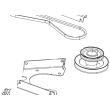 Kit pour collecteur de bac 60'' (Z560X) HUSQVARNA 966407201 photo du produit Secondaire 4 S