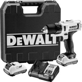 Perceuse-visseuse 10,8V Dewalt XR DCD710D2 + 2 batteries 2 Ah + chargeur + coffret pas cher Principale M