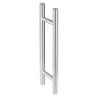 Ensemble de poignées tubulaires à tirage série 5210 32 x 400 mm inox brossé Héraclès B-INOX-PT005 photo du produit Secondaire 2 S