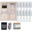 Pack audio 10 postes complet blanc AIPHONE 200381 photo du produit