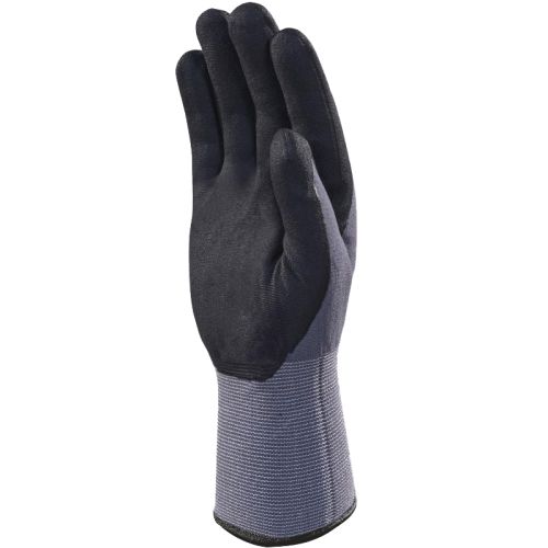 Gants tricot polyamide Spandex enduit paume nitrile/polyuréthane T10 DELTA PLUS VE726NO10 photo du produit Secondaire 1 L