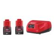 Perceuse visseuse 12 V M12 BD-202C + 2 batteries 2 Ah + chargeur + coffret MILWAUKEE 4933441900 photo du produit Secondaire 2 S