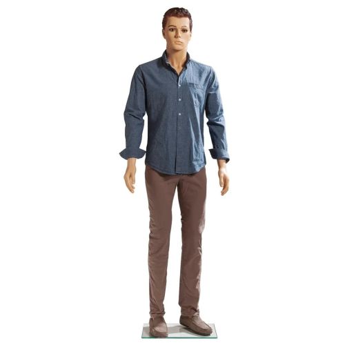 Mannequin homme en plastique avec tête RETIF 46036 photo du produit Secondaire 2 L