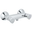 Mélangeur de douche COSTA S entraxe 150 mm bicommande - GROHE - 26317-001 pas cher