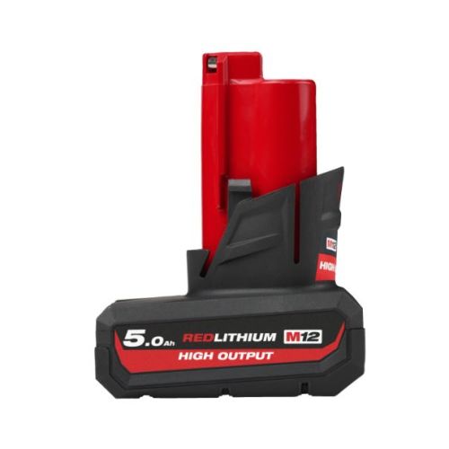 Batterie RED LITHIUM HIGH OUTPUT 12 V 5,0 Ah M12 HB5 MILWAUKEE 4932480165 photo du produit Secondaire 1 L