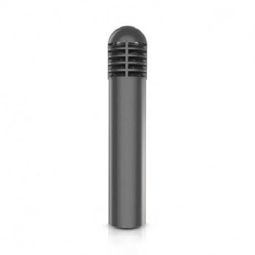 Potelet paralume Miidex Lighting 230 V 35 W rond gris - 70800 photo du produit