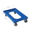 Plateforme roulante plastique 150 kg STOCKMAN PD150 photo du produit Secondaire 1 S