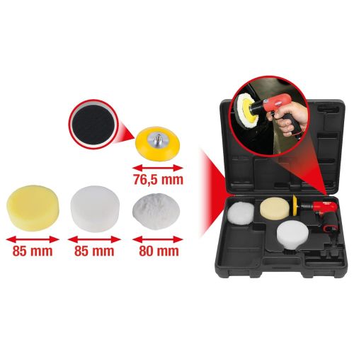 Coffret mini polisseuse 1/4 '' de 6 pièces KS TOOLS 515.5120 photo du produit Secondaire 1 L