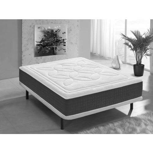 Matelas à mémoire de forme à 5cm de mémoire PRESTIGE I Love Sleep 120x200cm - 25cm de hauteur pas cher Secondaire 2 L