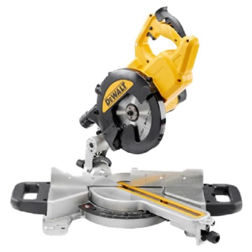 Scie à onglets radiale 1400 W DEWALT DWS774EXB-QS photo du produit