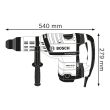 Perforateur SDS-Max 1500 W  GBH 8-45 DV en coffret - BOSCH - 0611265000 photo du produit Secondaire 1 S