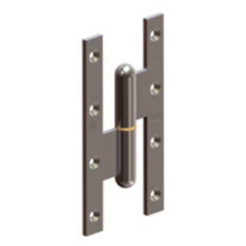 Paumelle 6004 bout carré droite NF 110x70mm - MONIN - 611210 pas cher