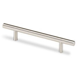 Poign&eacute;e Hettich Salvia entraxe de per&ccedil;age 192mm inox bross&eacute; - 9070982 photo du produit Principale M