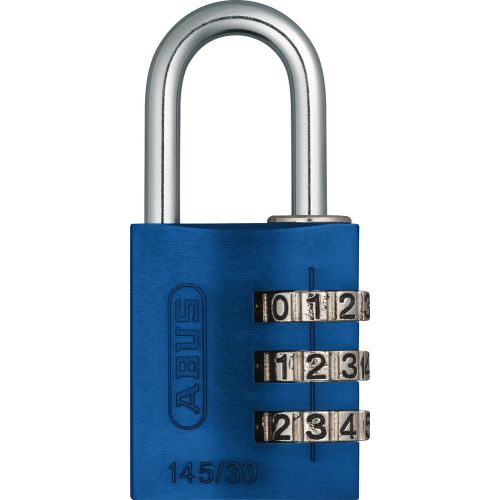 Cadenas ABUS à combinaison bleu à 3 chiffres photo du produit