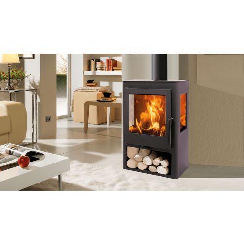 Poêle à bois CORAL 3V 730x446x384 - PANADERO - 18736 pas cher Secondaire 1 L