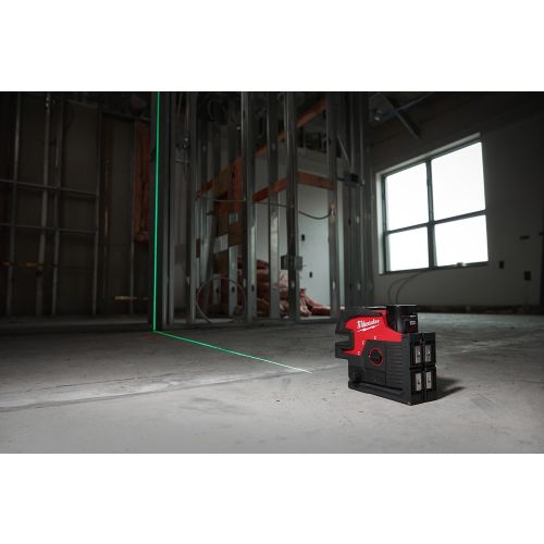 Laser vert 2 lignes 4 points 12 V M12 CLL4P-0C (sans batterie ni chargeur) en coffret MILWAUKEE 4933479202 photo du produit