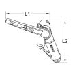 Ponceuse à bandes pneumatique pression max. 6,3 bar KS TOOLS 515.3549 photo du produit Secondaire 1 S