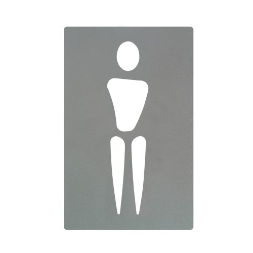 Signalétique pictogramme SIGNA homme gris anthracite SOCONA SG12 photo du produit Principale L