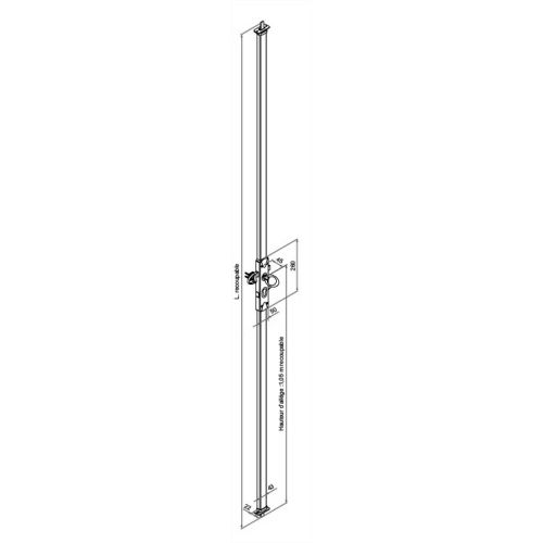 Kit serrure MULTIREVERSO - TIRARD - WG592010 pas cher Secondaire 2 L