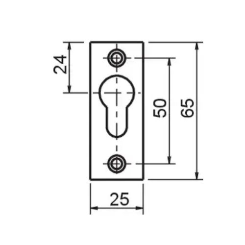 Entrée 4813 aluminium bronze - METALUX - N048130006 pas cher Secondaire 1 L