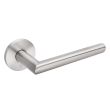 Béquille double sur rosace JADE slim ovale SL00 inox poli - HERACLES - B-INOX-SL00 pas cher Secondaire 1 S