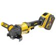 Meuleuse 2.0 XR Flexvolt 54 V 125 mm + 2 batteries 3 Ah + chargeur + coffret T-STAK DEWALT DCG418X2-QW photo du produit Secondaire 1 S