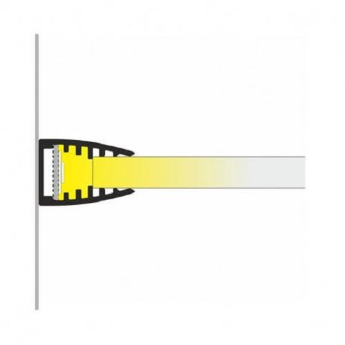Profilé Glass pour bandeaux LED aluminium anodisé 1 m MIIDEX LIGHTING 9834 photo du produit Secondaire 1 L