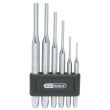 Jeu de 6 chasses goupilles chromées 2-3-4-5-6-8 mm KS TOOLS 156.0150 photo du produit
