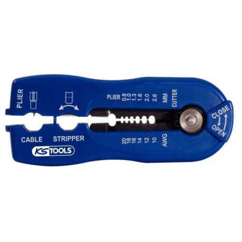 Pince &agrave; d&eacute;nuder multifonction taille 2 de 0,8 &agrave; 2,6 mm&sup2; KS TOOLS 115.1252 photo du produit Secondaire 1 L
