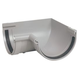 Angle intérieur Nicoll à joint 90° pour gouttière demi-ronde LG33 - AI33 pas cher Principale M