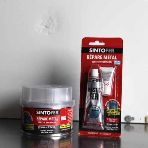 Sintofer mastic fer standard idéal pour le ragréage des surfaces 115 g SINTO 139105 photo du produit