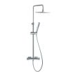 Colonne de douche thermostatique télescopique avec ensemble AROLA 265403RK250 - RAMON SOLER - 26D303718 pas cher